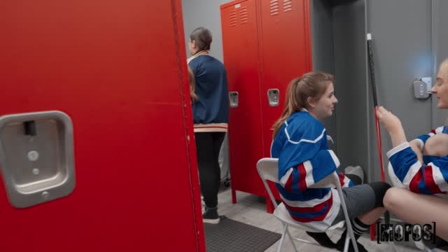 LetsPostIt Harlow West Hockey Locker Room